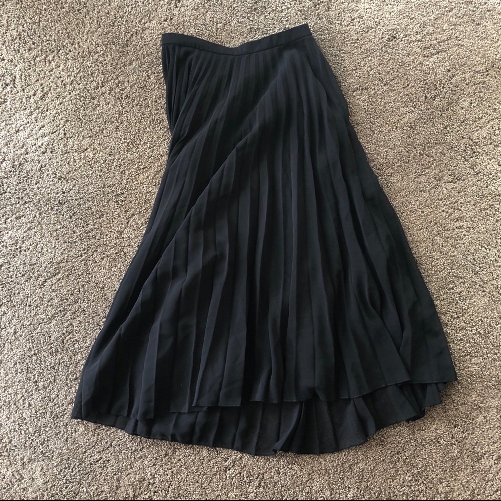ASOS DESIGN pleated midi skirt